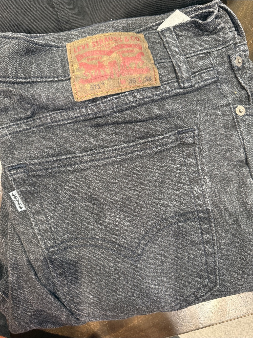 🔺LAST CHANCE!!!🔺 Levi's dark Gray 511 Men's 36x34